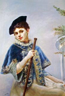A portrait of a Noble Lady 