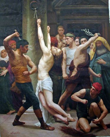 Flagellation de Notre Seigneur Jesus Christ  1880